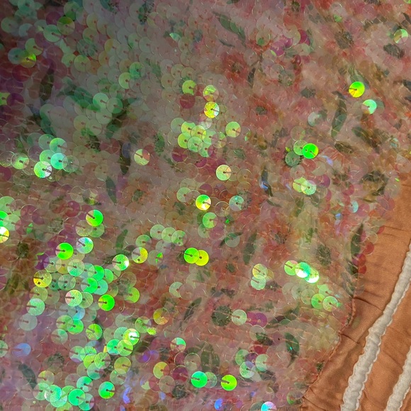 Free people multicolor sequin shorts size S - Picture 3 of 5